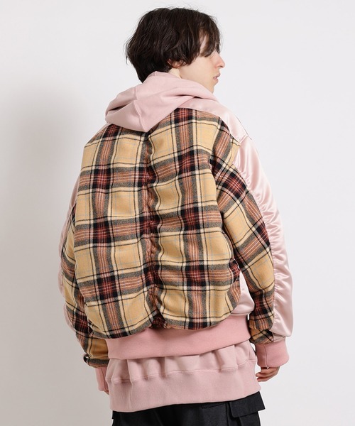 MILKBOY（ミルクボーイ）の「WOOLY BOMBER ジャケット（ブルゾン・メンズ・A/B・FREE）」の6枚目の写真