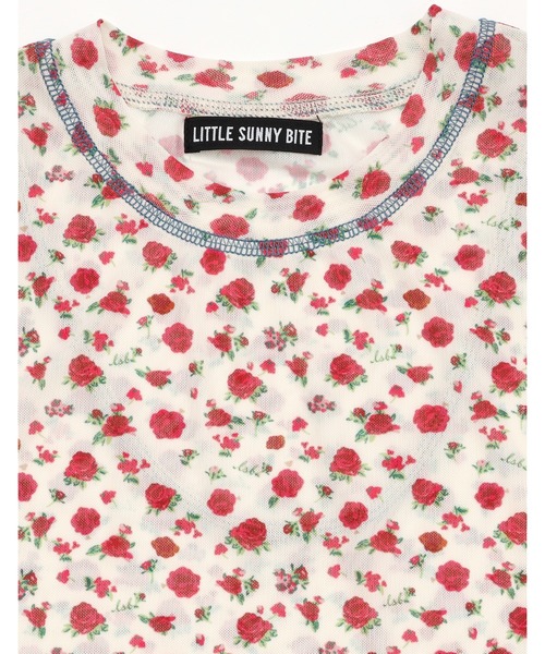 Little sunny bite(リトルサニーバイト)の「《little sunny bite》rose tull long tank(その他トップス・レディース・ブラック・MEDIUM)」の5枚目の写真