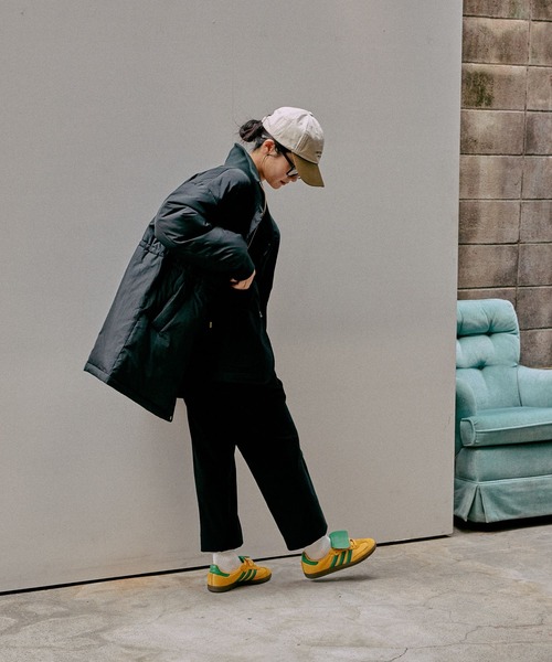 GLOBAL WORK（グローバルワーク）の「エアリュクスダウンリブブルゾン/495689（ダウンジャケット/コート・レディース・ライトベージュ/ブラック・MEDIUM/LARGE）」の16枚目の写真