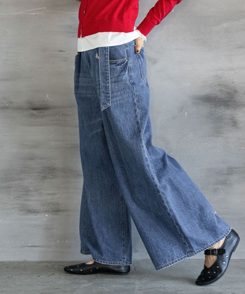 NKJ 2025AW】LOOSE WIDE DENIM（デニムパンツ）｜niko and