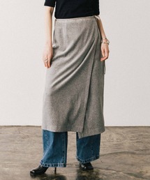 CREDONA | COTTON VELOUR LAYERED PANTS/コットンベロアレイヤードパンツ(その他パンツ)