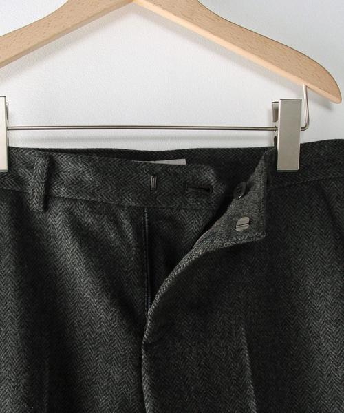 Steven Alan(スティーブンアラン)の「<Steven Alan>HERRINGBONE TWEED TROUSER/パンツ(その他パンツ・レディース・ライトグレー/ダークグレー・MEDIUM/LARGE/SMALL)」の4枚目の写真