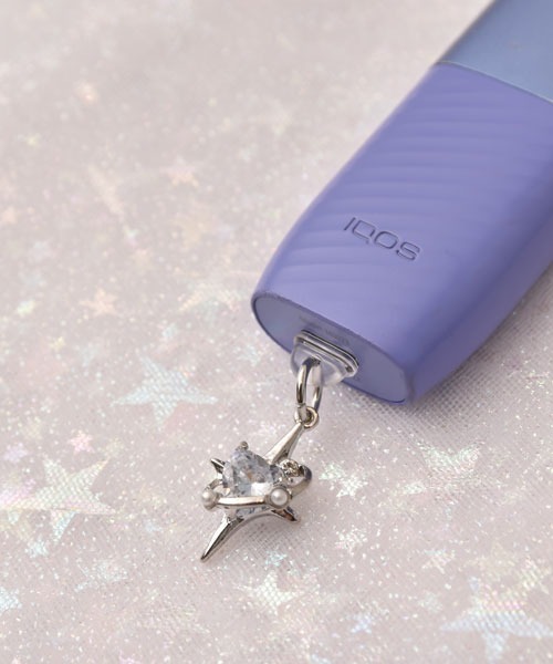 TONE SELECT GOODS（トーンセレクトグッズ）の「【urge select】《Type-C対応》Y2K シルバーモチーフ コネクターカバー【9パターン展開】（スマホグッズ・レディース・F/E/D/C/H/A/I/G/B・FREE）」の3枚目の写真