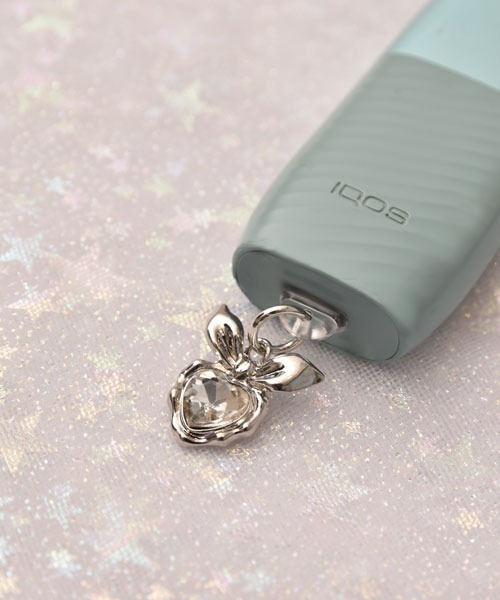 TONE SELECT GOODS（トーンセレクトグッズ）の「【urge select】《Type-C対応》Y2K シルバーモチーフ コネクターカバー【9パターン展開】（スマホグッズ・レディース・F/E/D/C/H/A/I/G/B・FREE）」の9枚目の写真