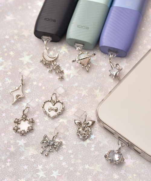 TONE SELECT GOODS（トーンセレクトグッズ）の「【urge select】《Type-C対応》Y2K シルバーモチーフ コネクターカバー【9パターン展開】（スマホグッズ・レディース・F/E/D/C/H/A/I/G/B・FREE）」の16枚目の写真