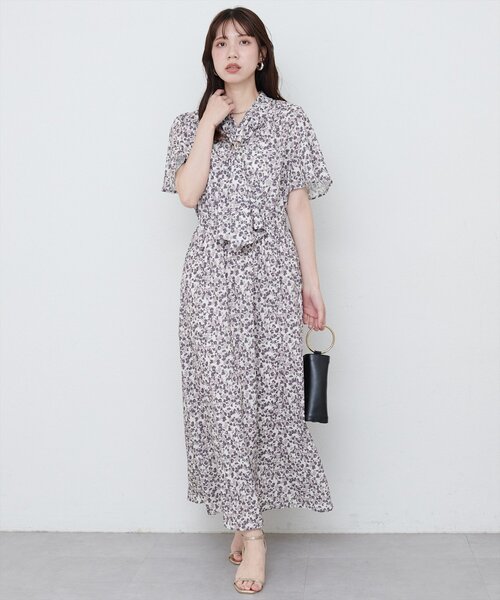 natural couture(ナチュラルクチュール)の「【WEB限定】ハートジオメタル柄ワンピース(ワンピース・レディース・その他3/その他2/その他1・FREE)」の4枚目の写真