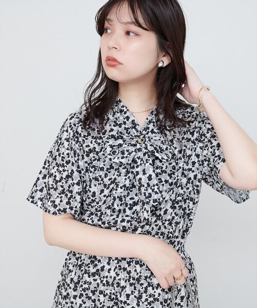 natural couture(ナチュラルクチュール)の「【WEB限定】ハートジオメタル柄ワンピース(ワンピース・レディース・その他3/その他2/その他1・FREE)」の13枚目の写真