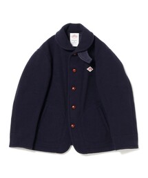 DANTON / WOOL PILE ROUND COLLAR JACKET
