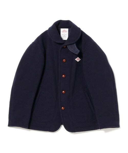 ジャケット・アウター MEN'S WOOL PILE ROUND COLLAR JACKET 44 DANTON / WOOL PILE ROUND COLLAR JACKET（ブルゾン）｜DANTON