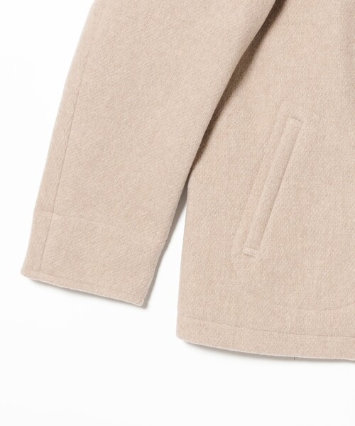 DANTON(ダントン)の「DANTON / WOOL PILE ROUND COLLAR JACKET(ブルゾン・メンズ・ベージュ/ネイビー・40/42/44/38)」の5枚目の写真