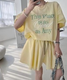 セットアップ（イエロー/黄色系・ウォッシャブル加工）ファッション