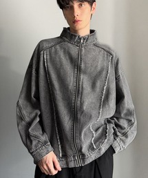 Classical Origin（クラシカルオリジン）の「綿100%ヴィンテージ加工フリンジデニムジャケット/100% cotton vintage fringe denim jacket（デニムジャケット）」