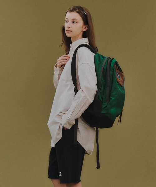 BEAMS BOY（ビームスボーイ）の「【1/15再値下げ】ビッグ ボタンダウン シャツ（シャツ/ブラウス・レディース・イエロー/ネイビー/グリーン・2/1）」の3枚目の写真