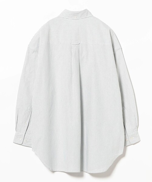 BEAMS BOY（ビームスボーイ）の「【1/15再値下げ】ビッグ ボタンダウン シャツ（シャツ/ブラウス・レディース・イエロー/ネイビー/グリーン・2/1）」の7枚目の写真