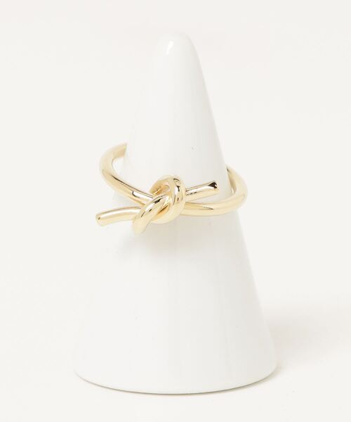 Vini（ヴィニ）の「ノット モチーフ リング（リング・レディース・シルバー/シルバー系その他/ゴールド/ゴールド系その他・FREE）」の3枚目の写真