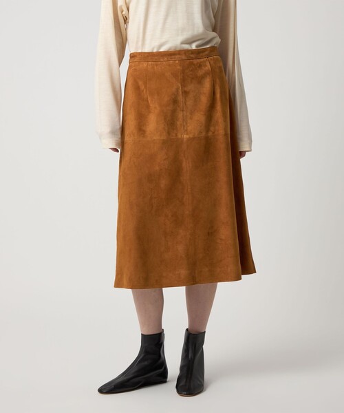 ＜Steven Alan＞スエード ミドル スカート