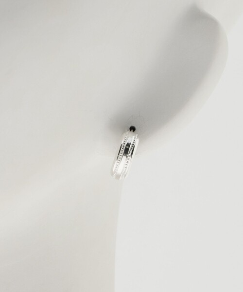 BAITS（ベイツ）の「＜BAITS＞ミルグレイン ピアス（ピアス（両耳用）・レディース・シルバー・FREE）」の7枚目の写真