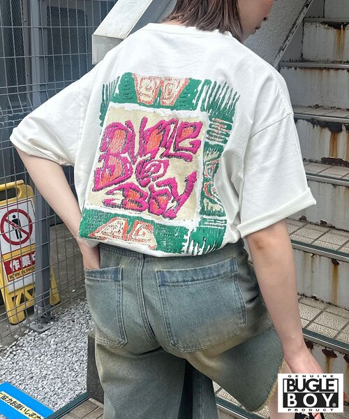 tシャツ 「BUGLE BOY/ビューグル ボーイ」アソートプリントTシャツ レディース メンズ BUGLE BOY/ビューグル ボーイ】アソートプリントTシャツ（T