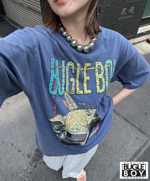 tシャツ 「BUGLE BOY/ビューグル ボーイ」アソートプリントTシャツ レディース メンズ BUGLE BOY/ビューグル ボーイ】アソートプリントTシャツ（T