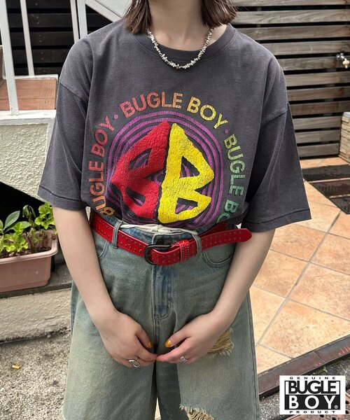 tシャツ 「BUGLE BOY/ビューグル ボーイ」アソートプリントTシャツ レディース メンズ BUGLE BOY/ビューグル ボーイ】アソートプリントTシャツ（T