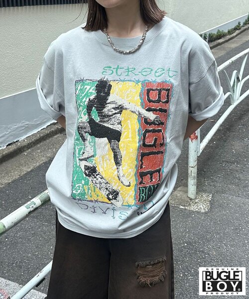tシャツ 「BUGLE BOY/ビューグル ボーイ」アソートプリントTシャツ レディース メンズ BUGLE BOY/ビューグル ボーイ】アソートプリントTシャツ（T