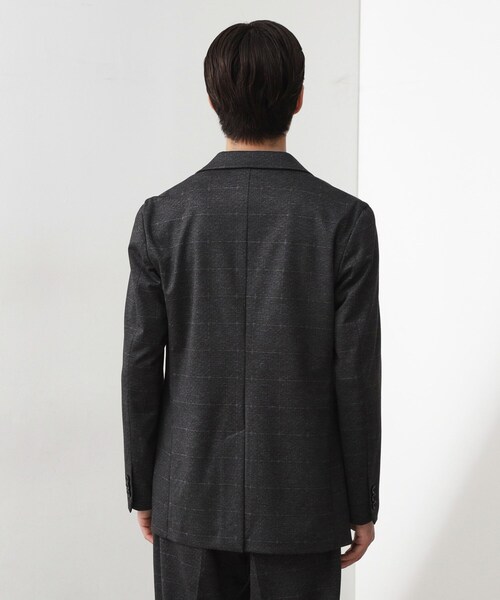 THE SHOP TK (ザ ショップ ティーケー )の「ライトTRジャージジャケット【洗濯機OK/毛玉ができにくい/ストレッチ/セットアップ可】(テーラードジャケット・メンズ・チャコールグレー/ネイビー/グレー系その他・02/03/01/04)」の15枚目の写真