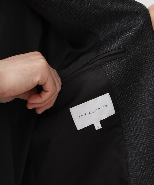 THE SHOP TK (ザ ショップ ティーケー )の「ライトTRジャージジャケット【洗濯機OK/毛玉ができにくい/ストレッチ/セットアップ可】(テーラードジャケット・メンズ・チャコールグレー/ネイビー/グレー系その他・02/03/01/04)」の22枚目の写真