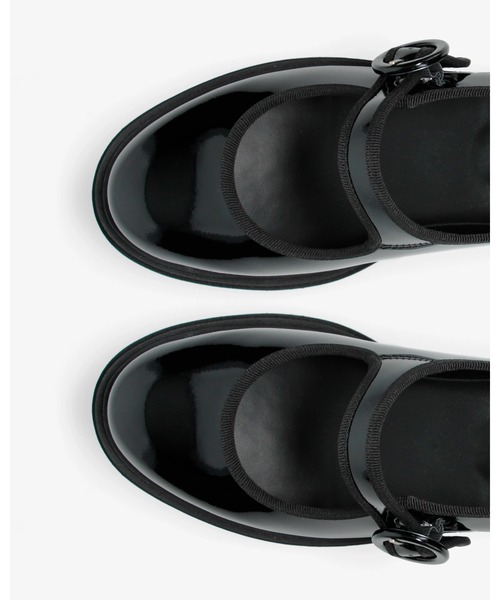 Repetto ブラック バレエシューズ ストラップ付き drop-kaitori_sh5-2309-81