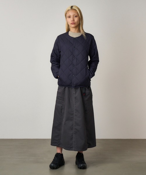 グラミチ パンツ・スカート サーマルインシュレーションキルテッドスカート  S  NAVY パンツ・スカート グラミチ サーマルインシュレーションキルテッド