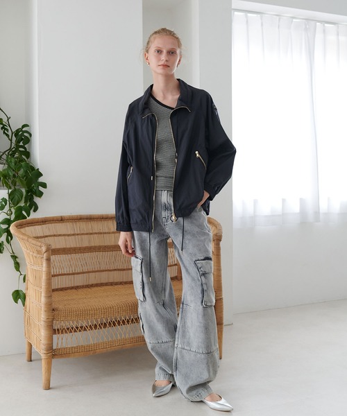 TITE IN THE STORE（ティテ　インザ　ストア）の「カーゴデニムパンツ（デニムパンツ・レディース・グレー・25/26）」の6枚目の写真