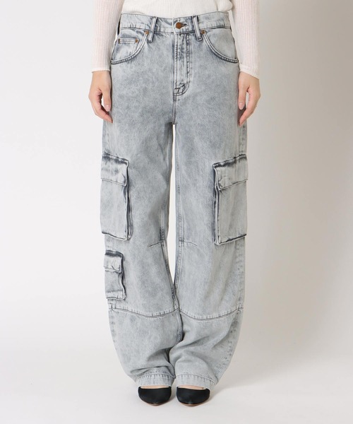 TITE IN THE STORE（ティテ　インザ　ストア）の「カーゴデニムパンツ（デニムパンツ・レディース・グレー・25/26）」の8枚目の写真