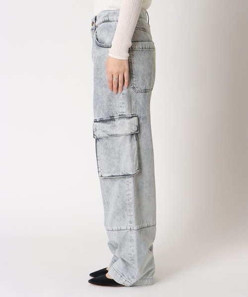 TITE IN THE STORE（ティテ　インザ　ストア）の「カーゴデニムパンツ（デニムパンツ・レディース・グレー・25/26）」の9枚目の写真