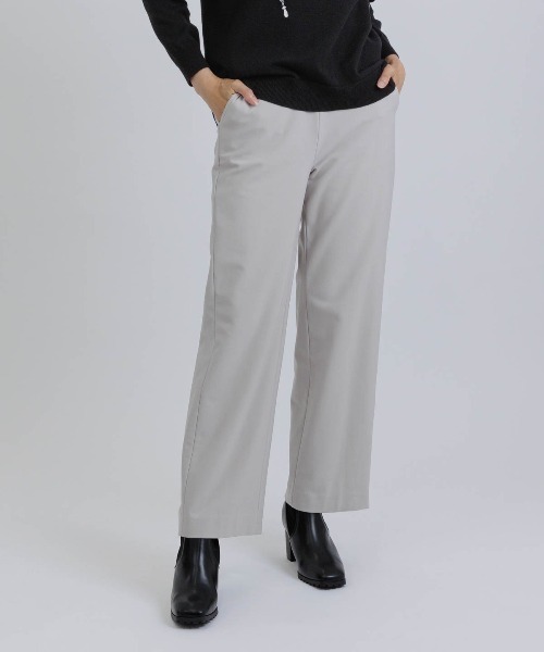 STUDIO PICONE(スタジオピッコーネ)の「ピコボタン裏起毛発熱パンツ(その他パンツ・レディース・ブラック/イエロー/ホワイト/ライトグレー・LL/L/M/S)」の3枚目の写真