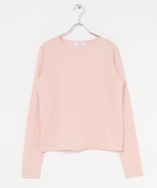 URBAN RESEARCH Sonny Label（アーバンリサーチサニーレーベル）の「ベーシックシアーロングスリーブTシャツ（Tシャツ/カットソー・レディース・アイボリー/ピンク/ブラウン・FREE）」の10枚目の写真