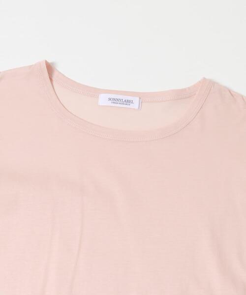 URBAN RESEARCH Sonny Label（アーバンリサーチサニーレーベル）の「ベーシックシアーロングスリーブTシャツ（Tシャツ/カットソー・レディース・アイボリー/ピンク/ブラウン・FREE）」の11枚目の写真