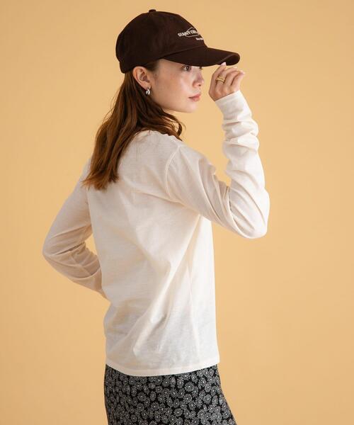 URBAN RESEARCH Sonny Label（アーバンリサーチサニーレーベル）の「ベーシックシアーロングスリーブTシャツ（Tシャツ/カットソー・レディース・アイボリー/ピンク/ブラウン・FREE）」の18枚目の写真