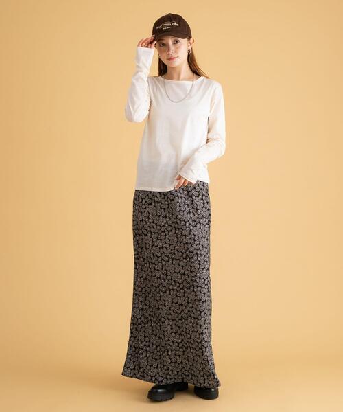 URBAN RESEARCH Sonny Label（アーバンリサーチサニーレーベル）の「ベーシックシアーロングスリーブTシャツ（Tシャツ/カットソー・レディース・アイボリー/ピンク/ブラウン・FREE）」の19枚目の写真