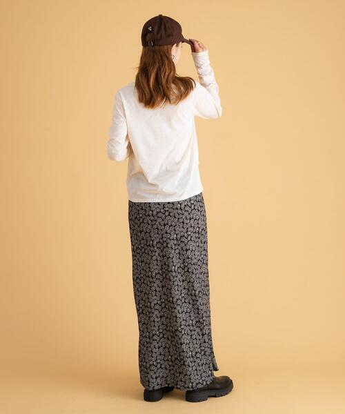 URBAN RESEARCH Sonny Label（アーバンリサーチサニーレーベル）の「ベーシックシアーロングスリーブTシャツ（Tシャツ/カットソー・レディース・アイボリー/ピンク/ブラウン・FREE）」の21枚目の写真