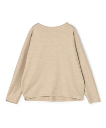 ウォッシャブルウールジャージー ドルマンスリーブプルオーバー