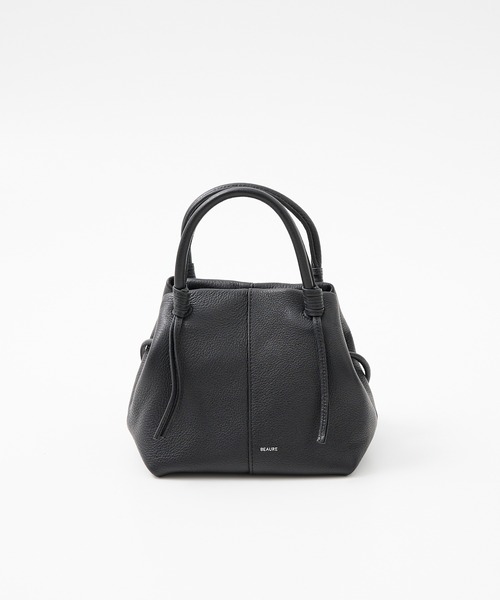 Beau're(ヴュレ)の「【WEB限定】【Beau're/ヴュレ】2WAYボートシェイプショルダーバッグ(ショルダーバッグ・レディース・ブラック/グレー・フリー)」の6枚目の写真
