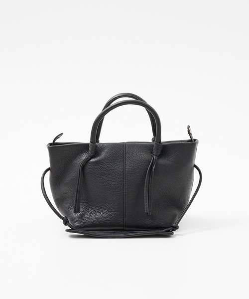 Beau're(ヴュレ)の「【WEB限定】【Beau're/ヴュレ】2WAYボートシェイプショルダーバッグ(ショルダーバッグ・レディース・ブラック/グレー・フリー)」の9枚目の写真