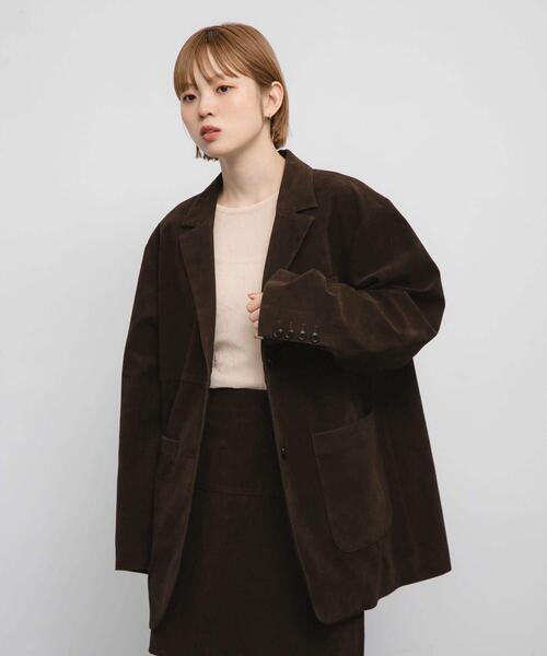 KBF／パッチポケットテーラードジャケット パッチポケットテーラードジャケット（その他アウター）｜KBF