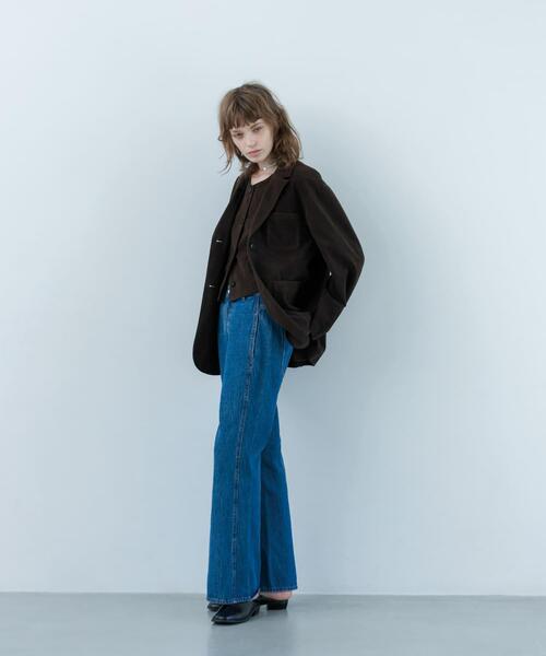 パッチポケットテーラードジャケット パッチポケットテーラードジャケット（その他アウター）｜KBF