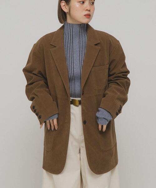 パッチポケットテーラードジャケット（その他アウター）｜KBF