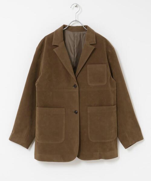 パッチポケットテーラードジャケット（その他アウター）｜KBF