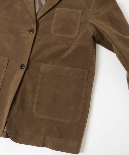 新品タグ付き】KBF パッチポケットテーラードジャケット ダーク