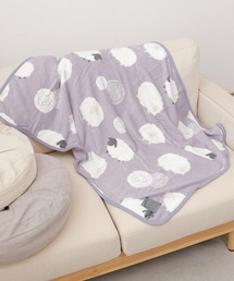 Monocoro toppi（モノコロトッピ）の「ひつじくん マイクロブランケット 70cm×100cm（ブランケット）」