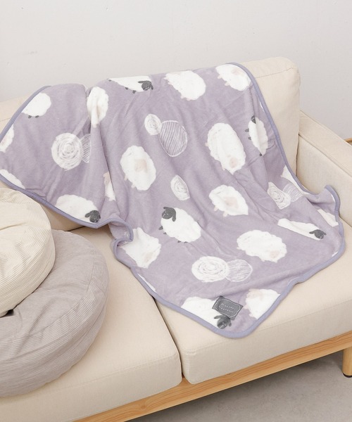 セール】ひつじくん マイクロブランケット 70cm×100cm（ブランケット