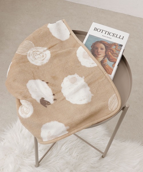 セール】ひつじくん マイクロブランケット 70cm×100cm（ブランケット