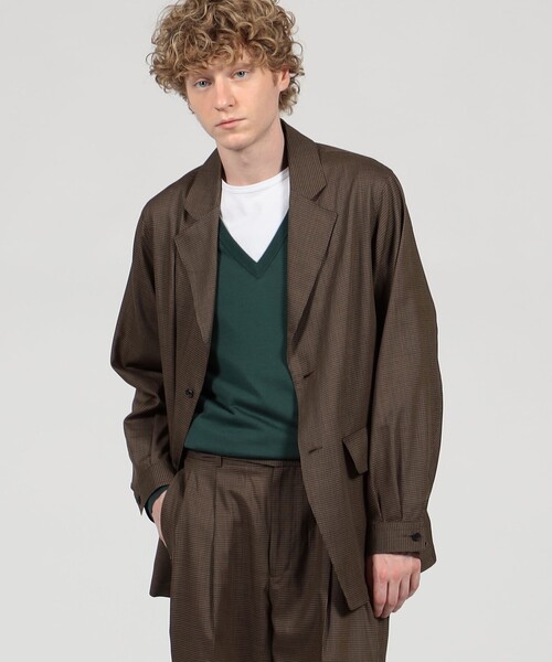 セール】ウールトロピカル シングルブレステッド 2Bジャケット